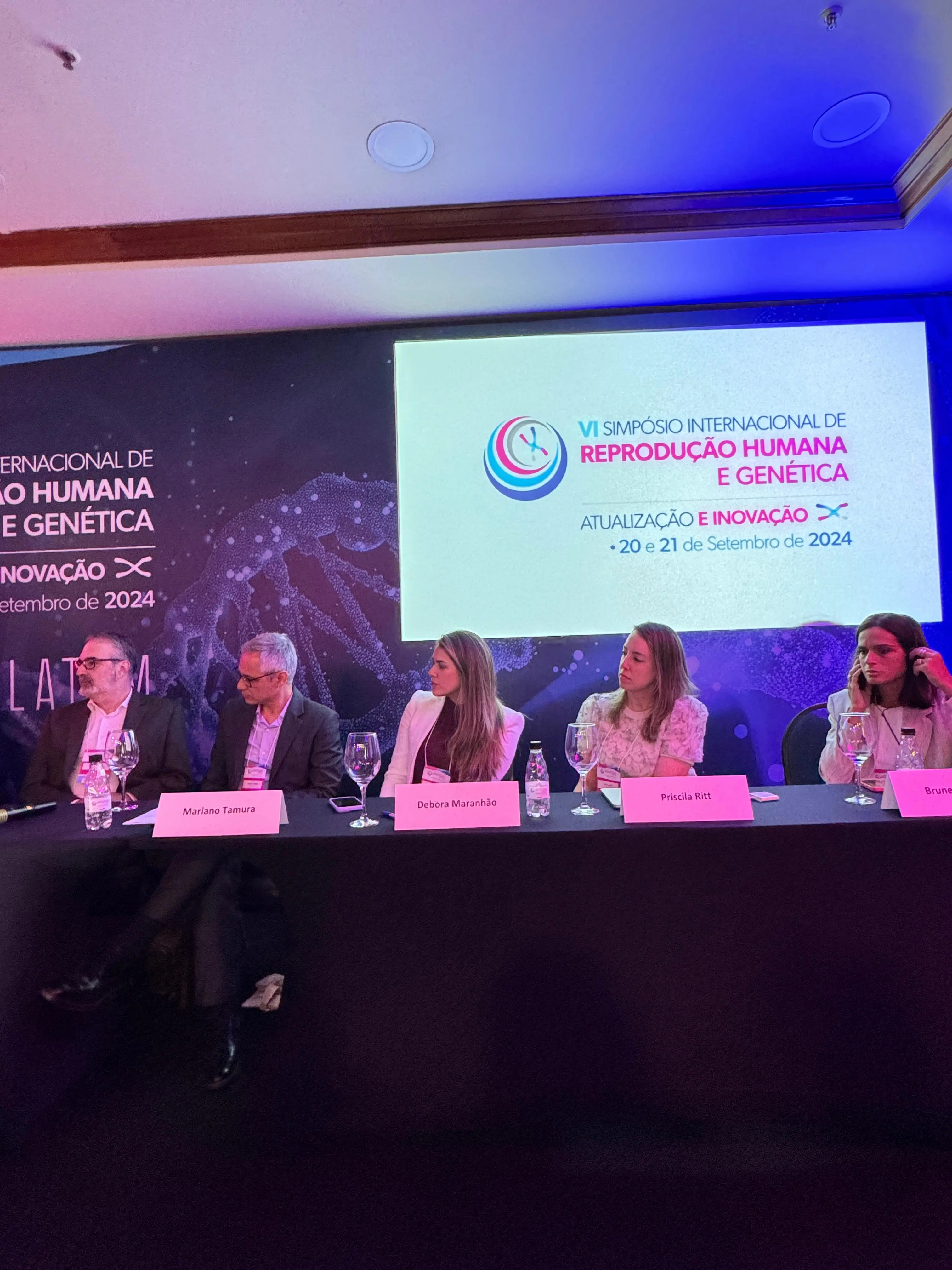 Dra. Débora Maranhão no VI Simpósio Internacional de Reprodução Humana e Genética